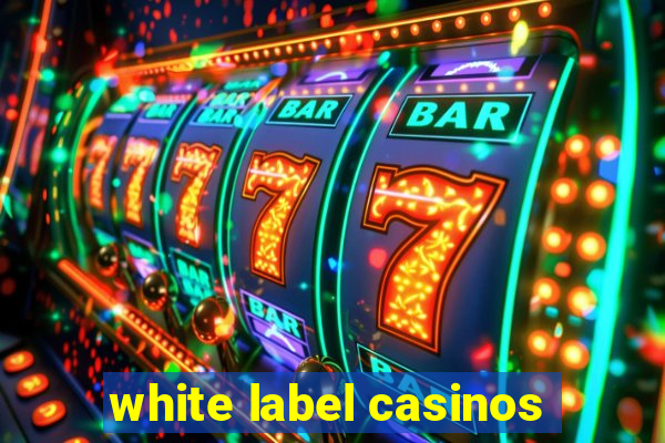 white label casinos